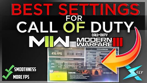 THESE SETTINGS GIVE MORE FPS IN CALL OF DUTY