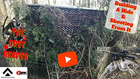 Grey Squirrel Shooting and Building a Hide