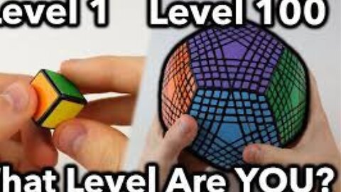 "Mastering the Rubik's Cube: From Level 1 to 100"