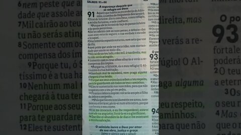 Oração Salmos 91.7 #shorts