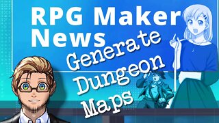 Generate Random Dungeon Maps, Card Battling Game, & Effekseer Animations | RPG Maker News #27