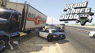 GTA 5 Police Pursuit Driving Police car Ultimate Simulator crazy chase #7