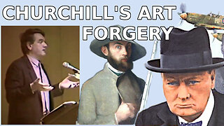 Churchill the art forger