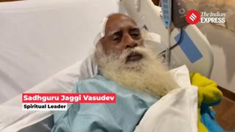 Sad Guru Pushes Vaccines, Then Has a Brain Bleed...