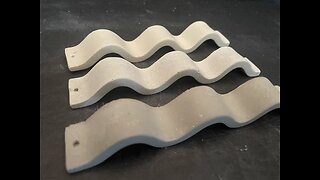 Cement Wavy Incense Holder | Concrete Incense Burner Stick Holder | HANDMADE | JLK