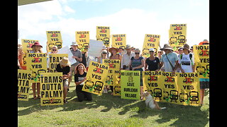 Stop Light Rail. Save Our Southern Gold Coast. 4th March 2023.
