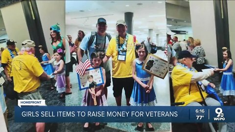 Sisters sell toys, fundraise to help send veterans to DC