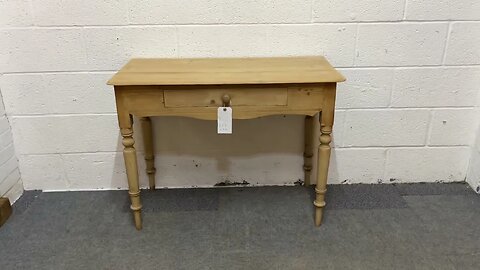 Small Old Pine Dressing Writing Table (Z1901B) @PinefindersCoUk