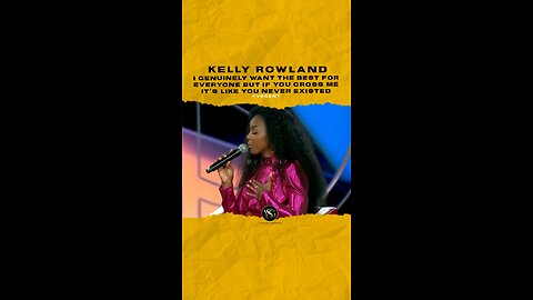 #kellyrowland I want the best for ppl but if you cross me its like u never existed🎥 @beautycon