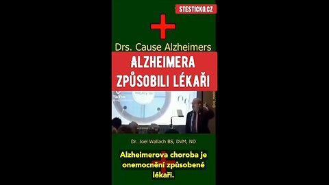 Alzheimer je nemoc způsobená lékaři!!! Cz dabing