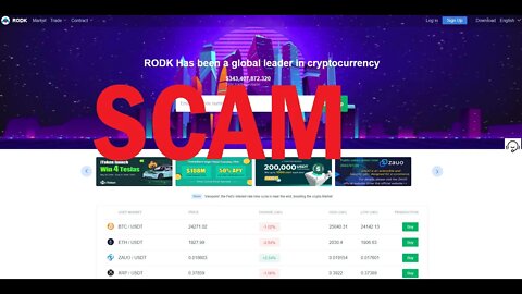 RODKEX.com and ZAUO coin are SCAMS