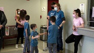 Cheektowaga family of 4 expands to family of 9 after adopting set of siblings