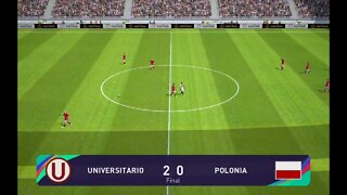 PES 2021: UNIVERSITARIO vs POLONIA | Entretenimiento Digital 3.0