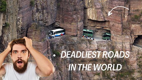 Top 10 Most Dangerous Roads in the World | Deadliest Highways, Mountain Passes, and Bridges