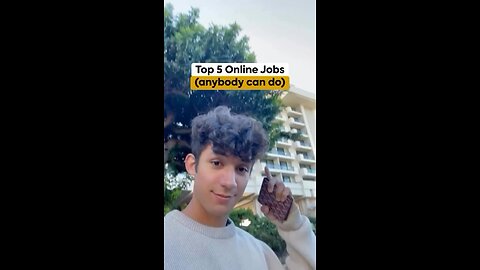 Top 5 Online Jobs Everybody Can Do💯