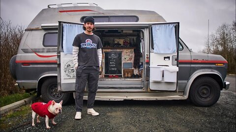 Solo Van Life. Living in a Van for 5 months Changed his Life. Camper Van Tour and Mini Documentary.