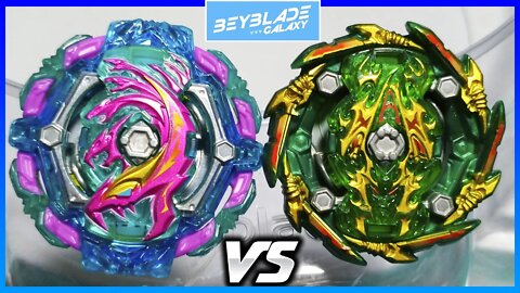 POISON HYDRA .0P.At ZAN vs BUSHIN ASHURA .Hr.Kp.TEN - Beyblade Burst ベイブレードバースト