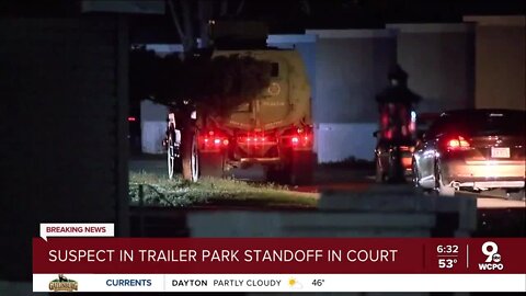 Suspect in trailer park standoff expected in court Wednesday