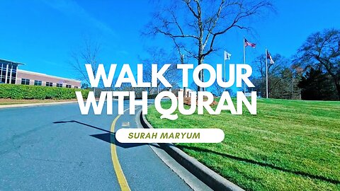 Walking tour 4K | Pathway Walking Tour |Nort Carolina