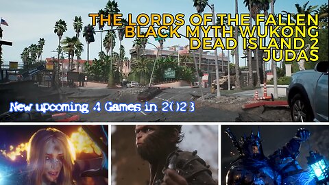 NEW Upcoming 4 Games PS5,XBOX, PC Games of 2023