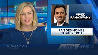 “Running for President. Literally”: Vivek Runs 5M in the Des Moines Turkey Trot on Thanksgiving 2023