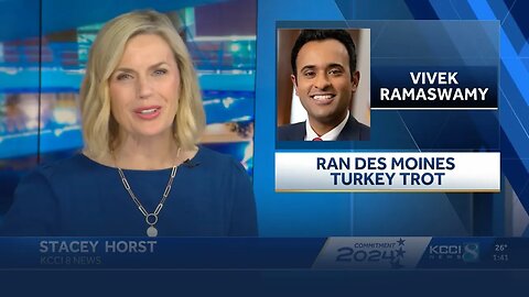 “Running for President. Literally”: Vivek Runs 5M in the Des Moines Turkey Trot on Thanksgiving 2023