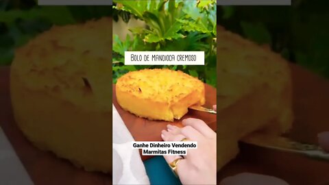 BOLO DE MANDIOCA CREMOSO 😋🤩 | Receitas #Shorts