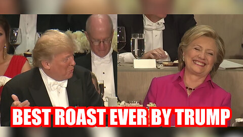 Trump's Epic Hillary Roast - The Most Savage Insult