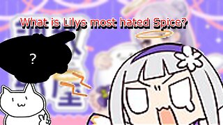 Poma asks vtuber Shirayuri lily what is her most hated spice