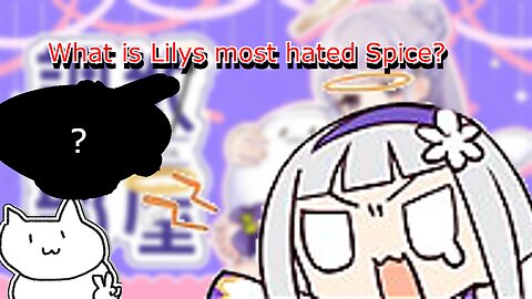 Poma asks vtuber Shirayuri lily what is her most hated spice
