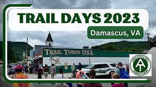 Trail Days 2023 with FULL Hiker Parade! #appalachiantrail #traildays #damascus