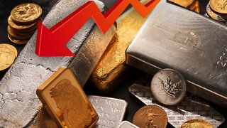 SURPRISE! This Big Bank Predicts HUGE Gold & Silver Price Drop In 2022!