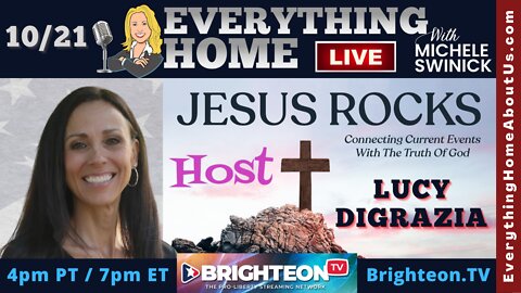389: LUCY DIGRAZIA - Host of Jesus Rocks! Spiritual Battle, Midterms, God Wins, Will You? Here's How