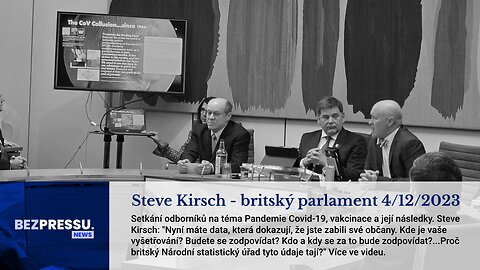 Steve Kirsch - britský parlament 4/12/2023