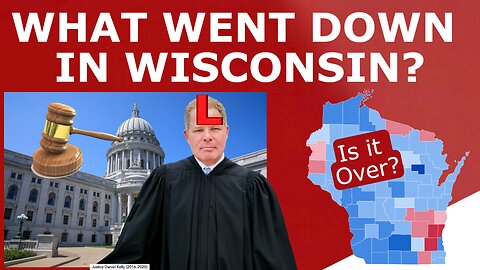 TURMOIL IN WISCONSIN! - Conservatives LOSE Supreme Court by 11 Points, Retain Senate Supermajority