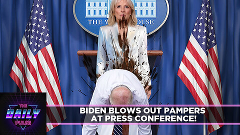 Biden Blows Out His Pampers