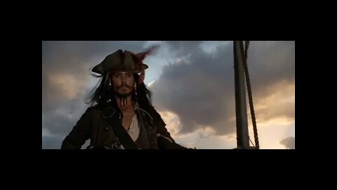 captain Jack sparrow entry scene