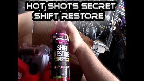 Hot Shot's Secret Shift Restore transmission fluid and filter change for 5R110 Powerstoke 6.0 F250