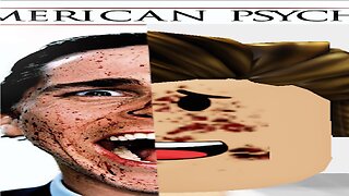 American Psycho but Animated on Roblox