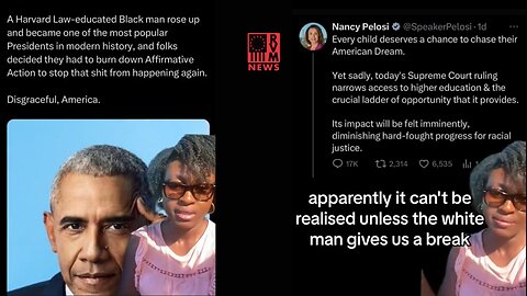 Affirmative Action Is Racist & Leftist Democrats Get Called Out For Being All For It