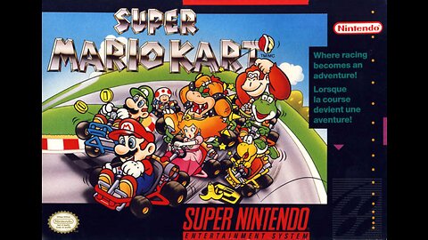 Super Mario Kart - SNES - Gameplay (150cc)