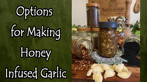 Honey Infused Garlic Options and Uses