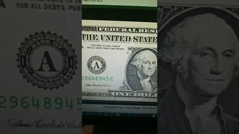 This dollar bill has an ERROR! #shorts #coins