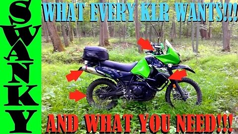 KLR650 Accessories & Walk Around [ USB Charger ][ X Grip ][ Crash Bars ][ Tires ][ FMF Q4 Exhaust ]