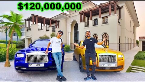 Meet Dubai's RICHEST Kid , $120 Million Mansion (18 years old)