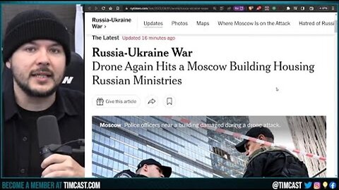 MOSCOW ROCKED BY DRONE ATTACKS AGAIN, CALLS FOR US MILITARY DRAFT HAVE BEGUN AS BIDEN PUSHES WW3