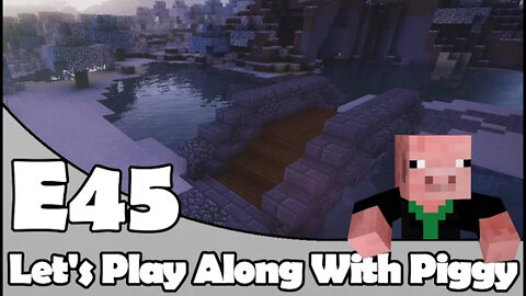 Minecraft - One Big Wall - Let's Play Along With Piggy Episode 45 [Season 2]