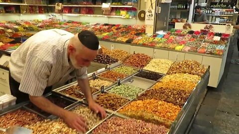 The Shouk! The Shouk! Walk With Me as I walk once again in Jerusalem's Mahane Yehuda open market.(1)