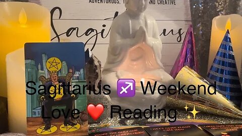 🧚🏾‍♂️✨❤️Stressing the Need for SPACE!! 🫷🏼Sagittarius 🏹 Genl Weekend Love Reading ❤️✨🧚🏾‍♂️