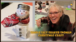 Salt Shaker Snowmen